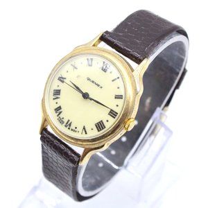 Vintage QUEMEX Watch Womens Silver Tone Stainless Steel Classic Quartz Dial